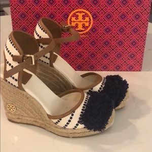 Tory Burch Shaw Wedge Espadrille